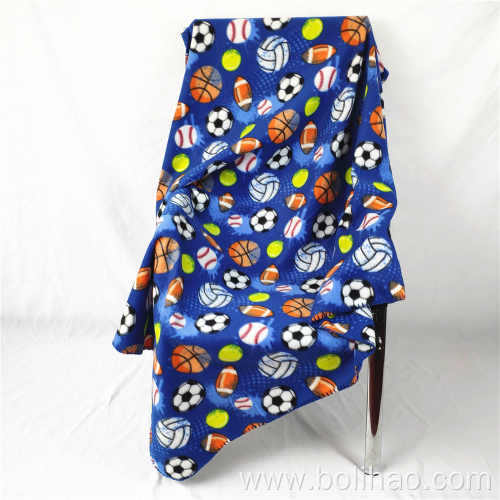 Factory Price Sublimation Fleece Polar Fleece Blanket Waterproof Fleece Blanket